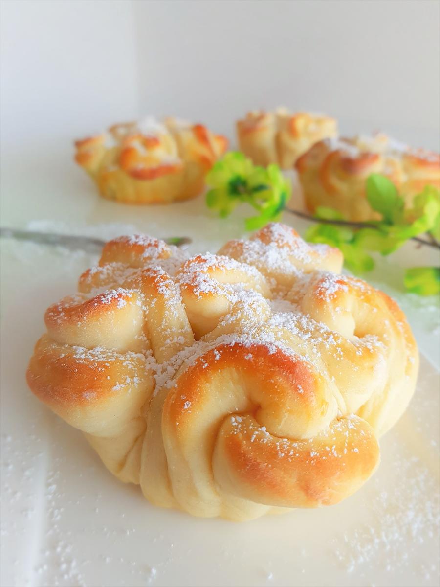 Rezeptbild: Mini Quarkbrioches