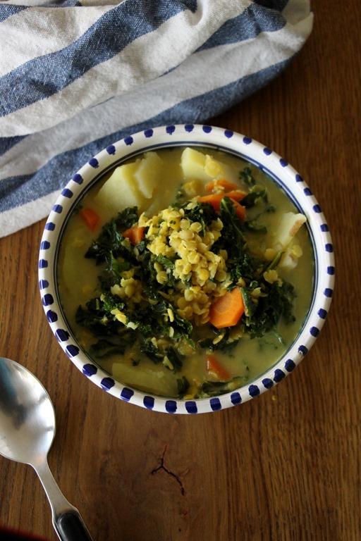 Rezeptbild: Grünkohl - Linsen - Curry