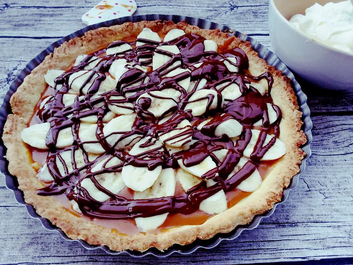 Rezeptbild: Banoffee Pie – eine Leckerei mit Bananen, Toffee und Schokolade