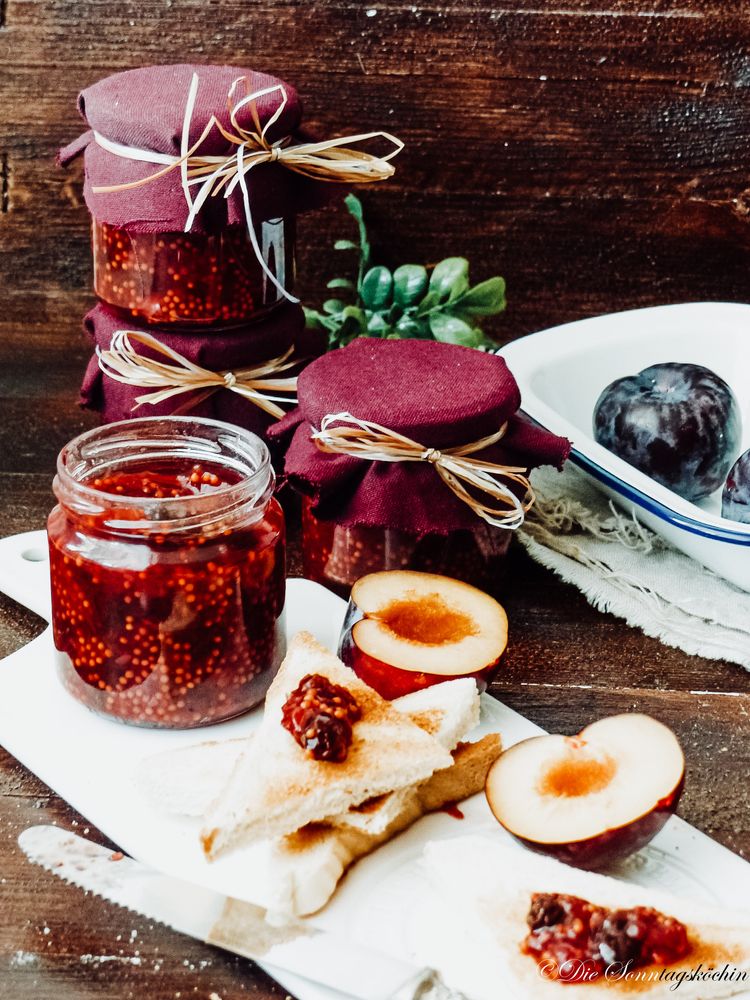 Rezeptbild: Family Thing…Pflaumen Zwiebel Chutney