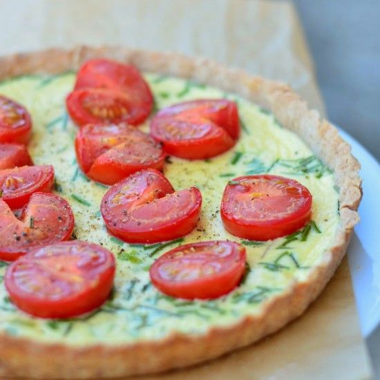Rezeptbild: Tomatenquiche