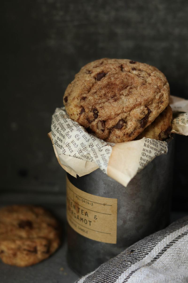 Rezeptbild: Schokoladen-Espresso-Cookies