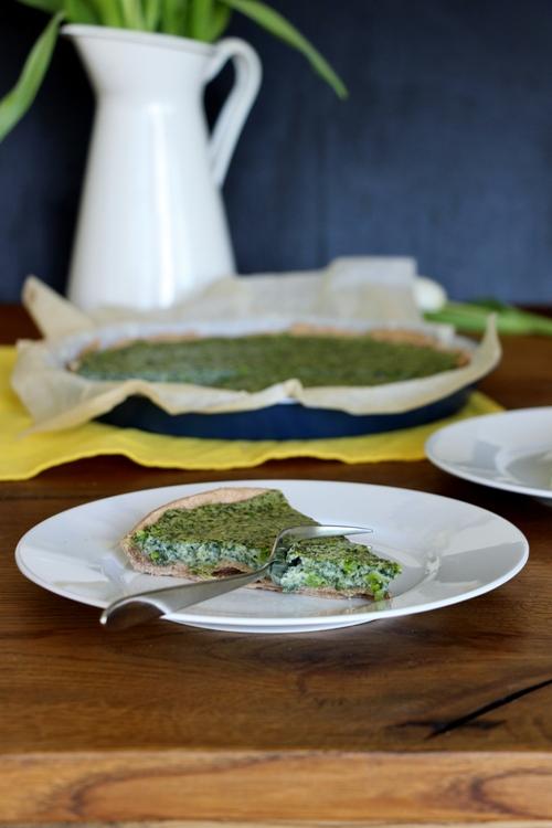 Rezeptbild: Spinat - Bärlauch - Quiche