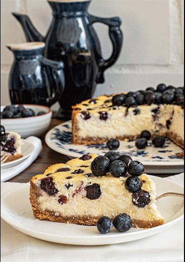 Rezeptbild: Heidelbeer-Ricotta-Kuchen