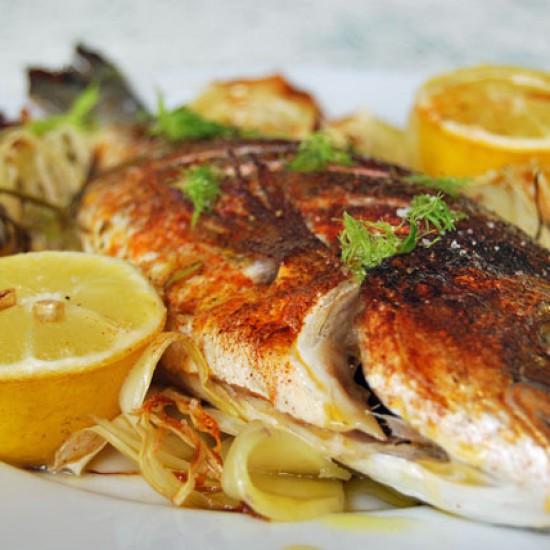 Rezeptbild: Dorade mit Kartoffel-Fenchel-Gemüse
