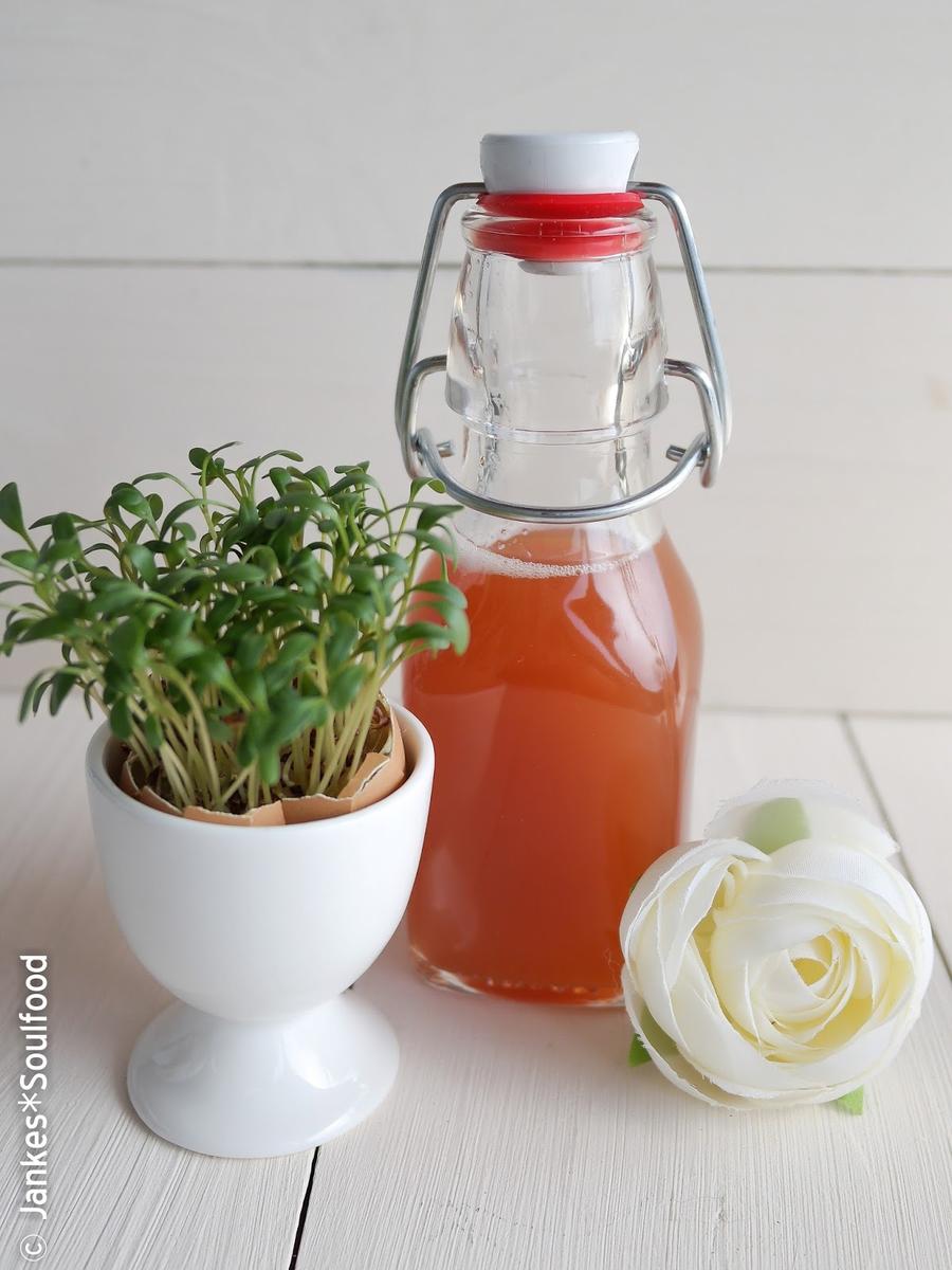 Rezeptbild: Rhabarber-Sirup