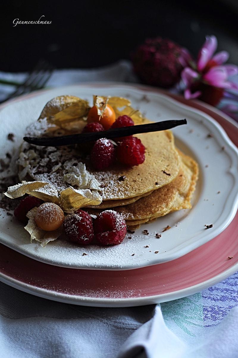 Rezeptbild: Vollkorn-Pancakes