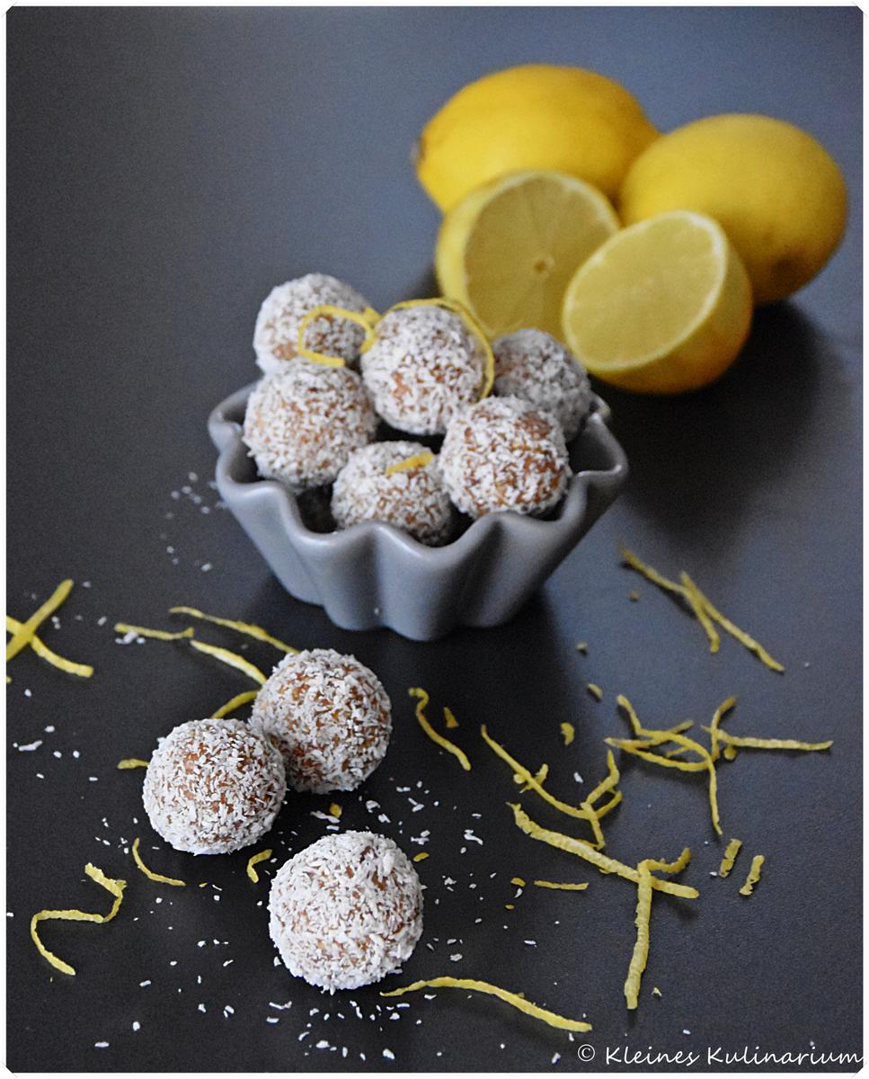 Rezeptbild: Lemon Energyballs