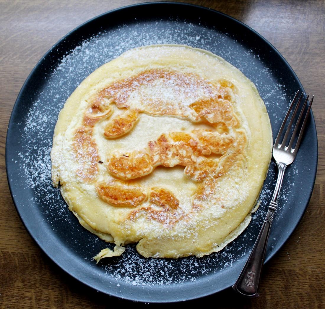 Rezeptbild: Pfannkuchen mit Mandarinen