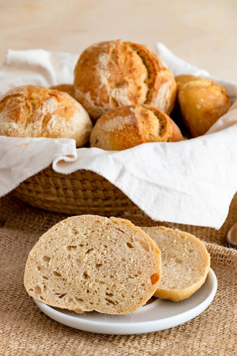 Rezeptbild: No Knead Joghurtkrüstchen