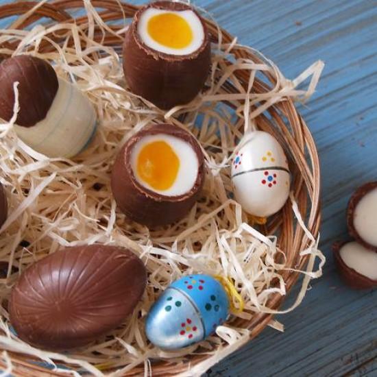 Rezeptbild: Schokoladen Ostereier