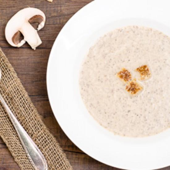 Rezeptbild: Champignon-Creme-Suppe