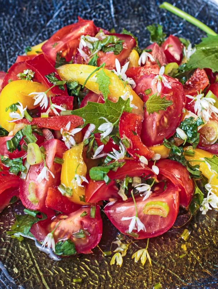 Rezeptbild: Paprikasalat