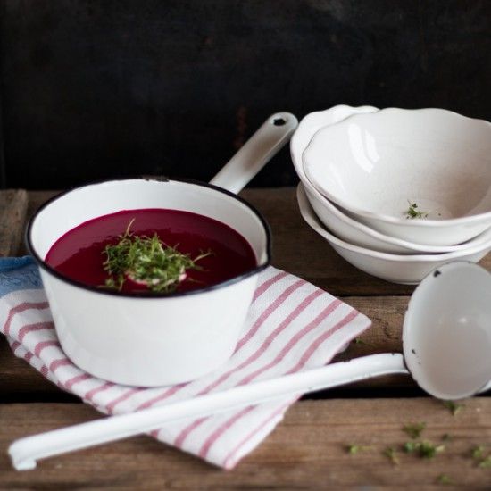 Rezeptbild: Rote Bete & Apfel Suppe