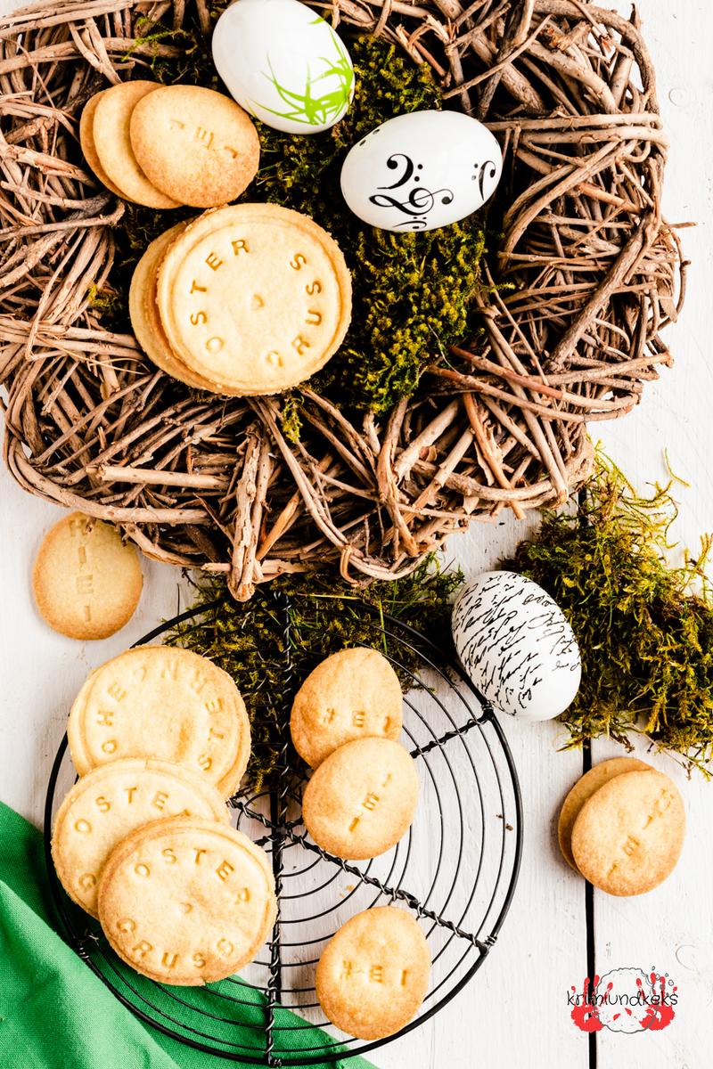 Rezeptbild: Osterkekse mit Botschaft