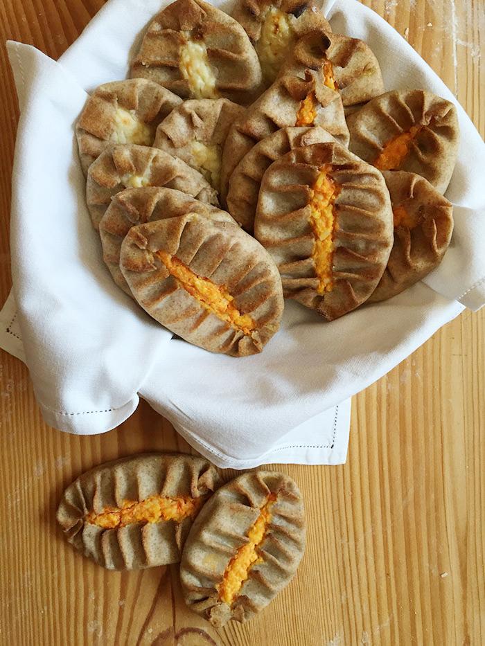 Rezeptbild: Karotten-Reis-Piroggen 