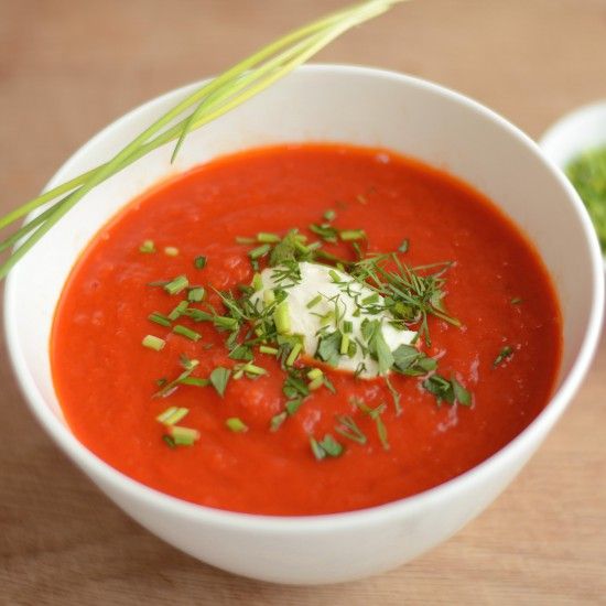 Rezeptbild: Tomatensuppe