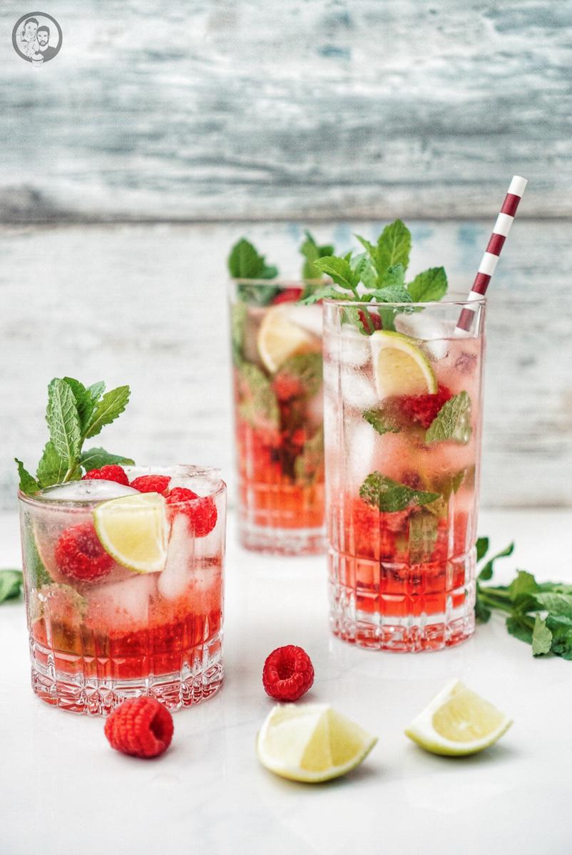 Rezeptbild: Raspberry Ginger Mojito