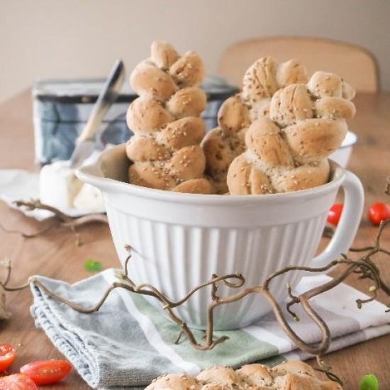 Rezeptbild: Bierzopfbrötchen