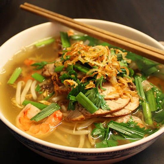 Rezeptbild: Hu Tieu Nam Vang - Südvietnamesische Nudelsuppe nach Phnom-Penh-Art