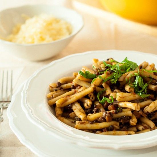 Rezeptbild: Linsenbolognese