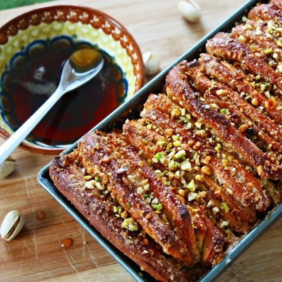 Rezeptbild: Baklava Pull Apart Bread