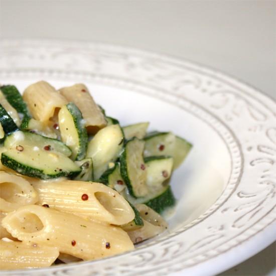 Rezeptbild: Zucchini-Carbonara