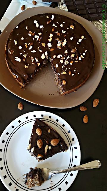 Rezeptbild: Glutenfreie Maronen Schokoladen Torte mit Brandy