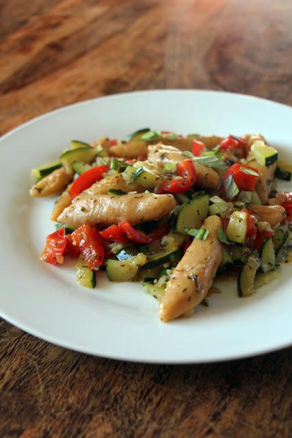 Rezeptbild: Süsskartoffel-Schupfnudeln