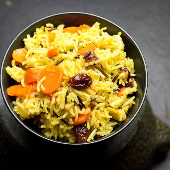 Rezeptbild: PIlaf mit Ras el Hanout