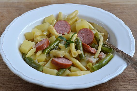 Rezeptbild: Bohneneintopf nach Oma Inge
