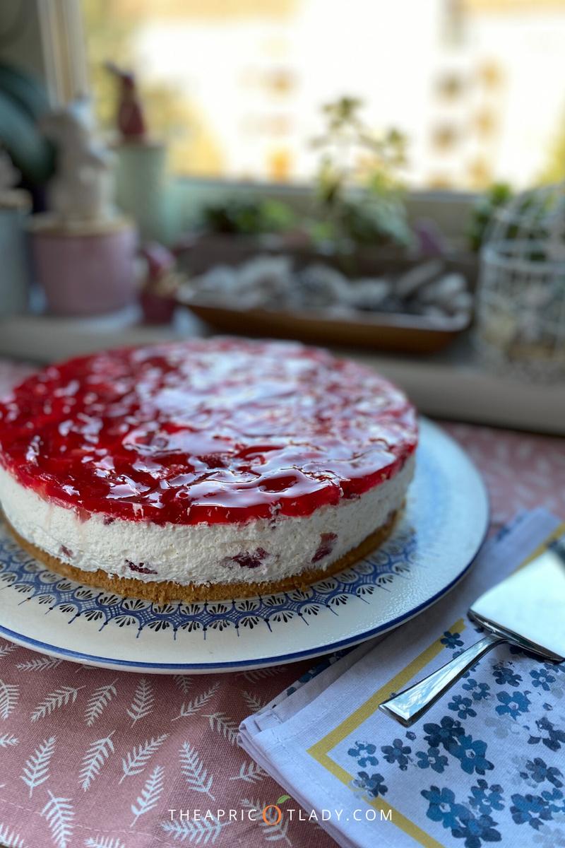 Rezeptbild: Erdbeertorte mit Vanillecreme (ohne Gelantine)