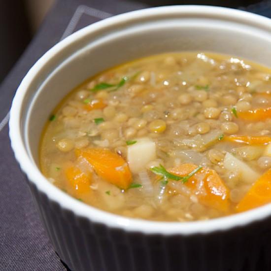 Rezeptbild: Marokkanische Linsensuppe