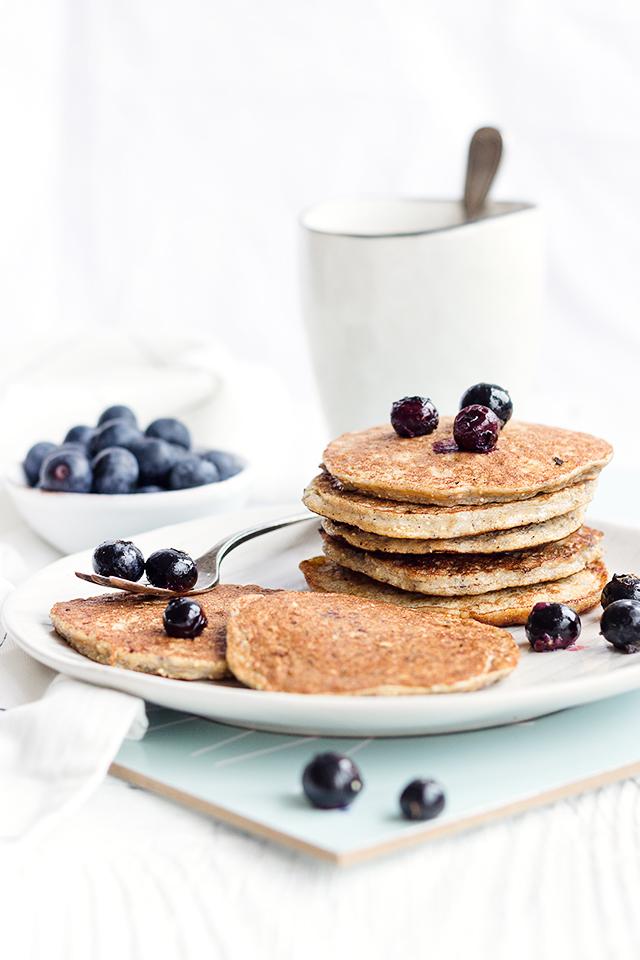 Rezeptbild: Bananen-Chia-Pancakes
