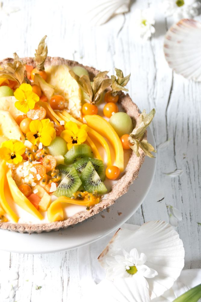Rezeptbild: Exotische Kokos Tarte