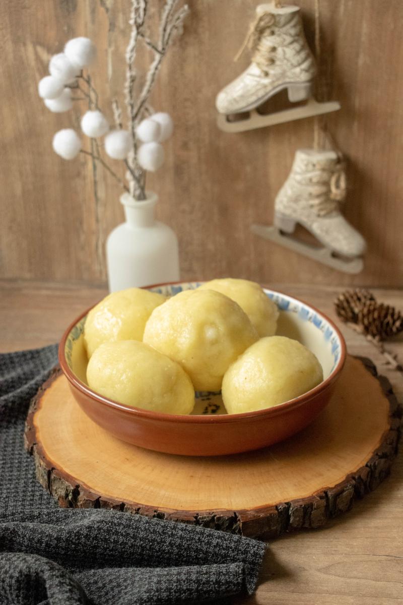 Rezeptbild: Halbseidene Kartoffelknödel