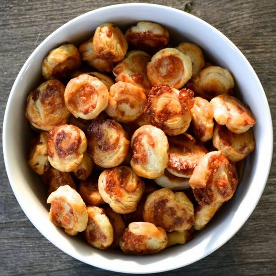 Rezeptbild: Blätterteig Scamorza-Schneckchen