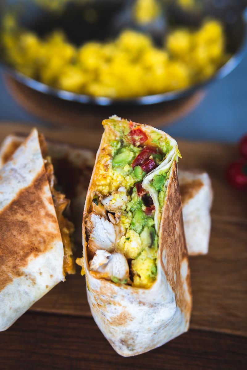 Rezeptbild: Frühstücksideen: ein Burrito zum Verlieben.