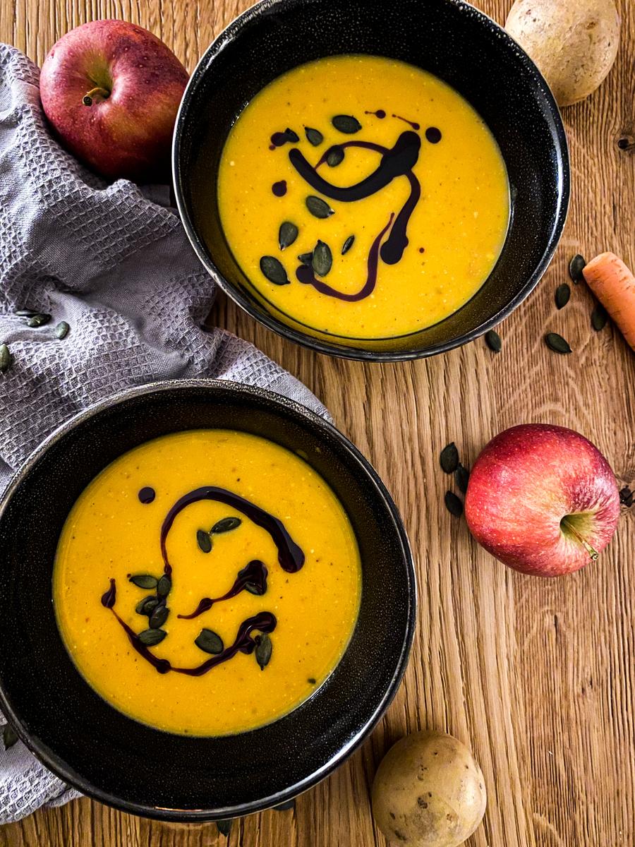 Rezeptbild: Winterliche Kürbissuppe