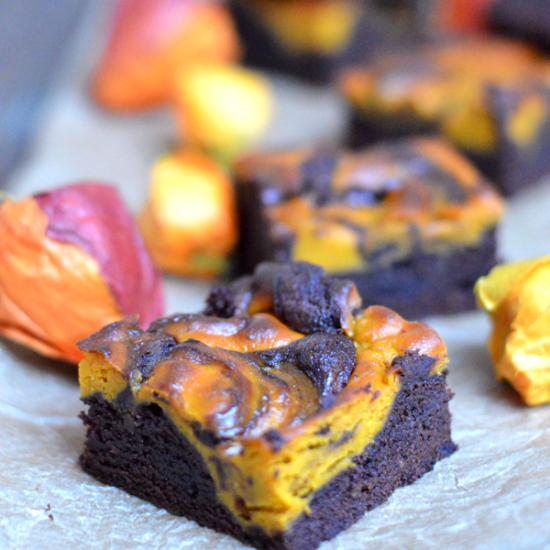 Rezeptbild: Spiced Pumpkin Brownies