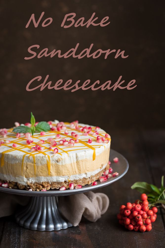 Rezeptbild: Sanddorn Cheesecake - No Bake