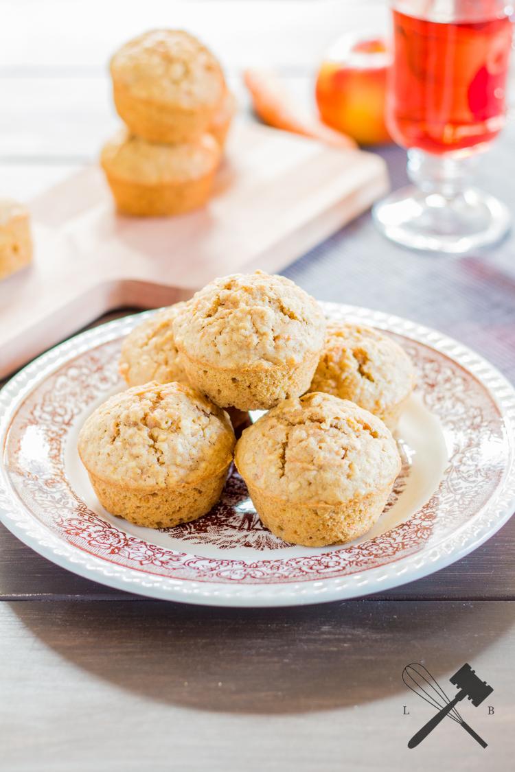 Rezeptbild: Apfel und Karotten Muffins