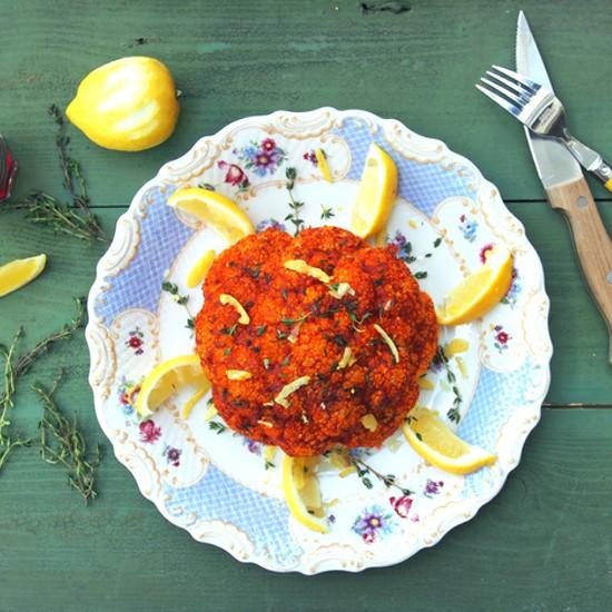 Rezeptbild: Harissa-Blumenkohl