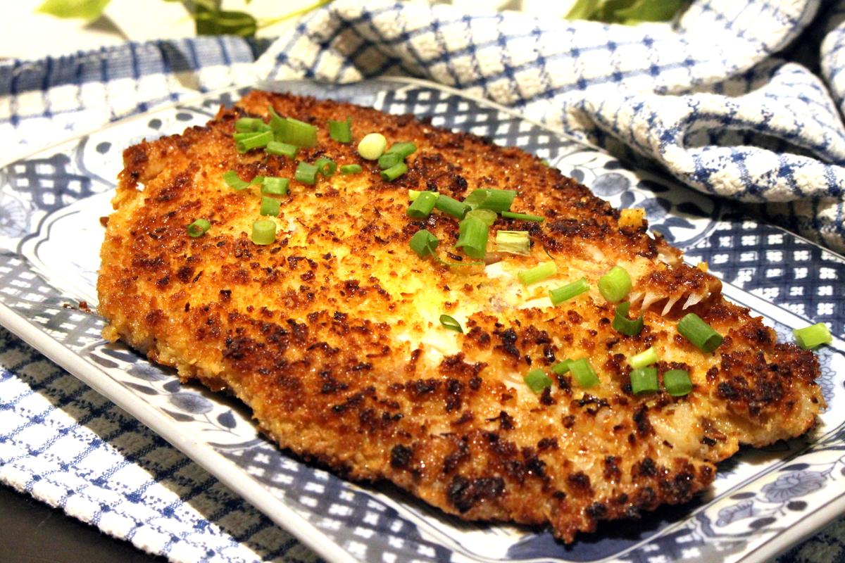 Rezeptbild: Schollenfilet in Kokosnuss Kruste
