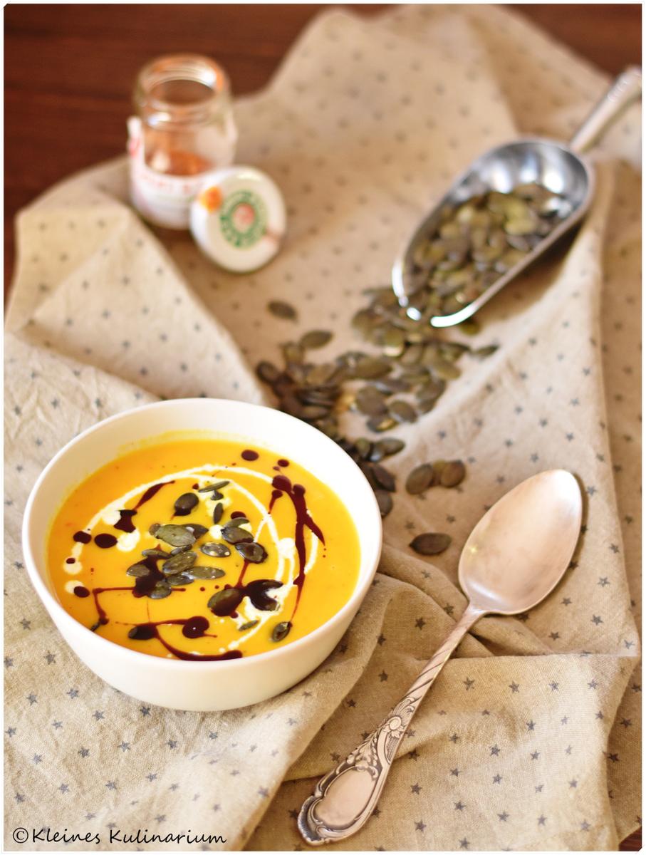 Rezeptbild: Kürbiscremesuppe