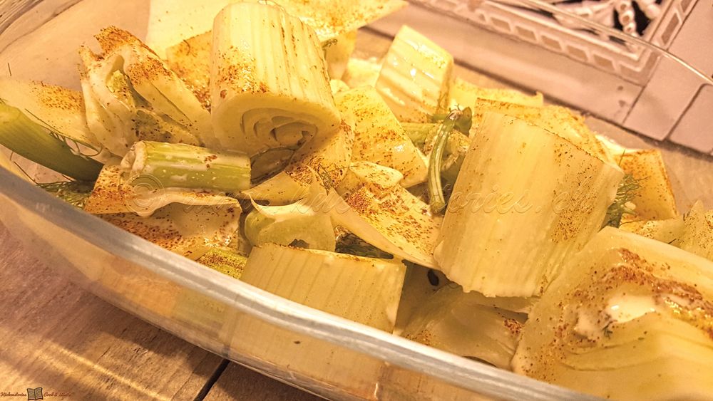 Rezeptbild: Überbackener Fenchel