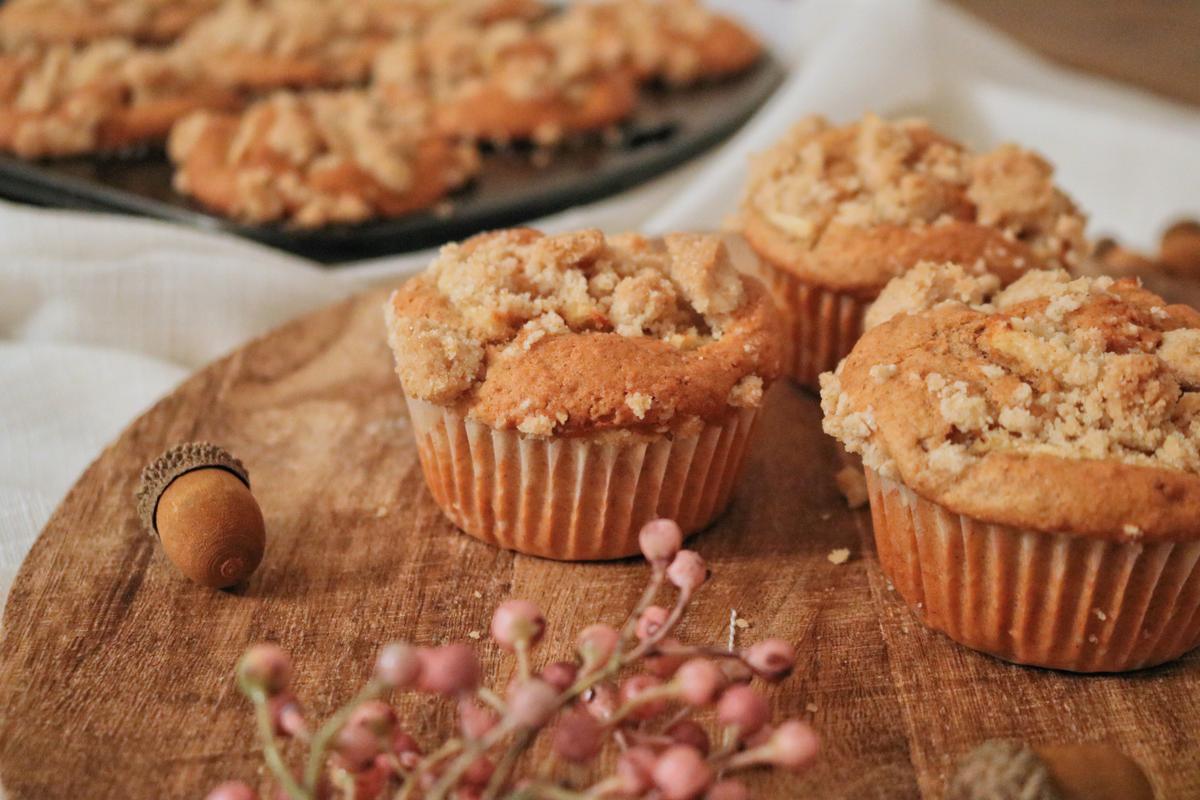 Rezeptbild: Apfel-Zimt Muffins