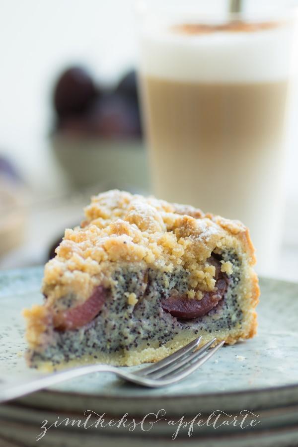 Rezeptbild: Mohn-Pflaumenkuchen mit Streuseln