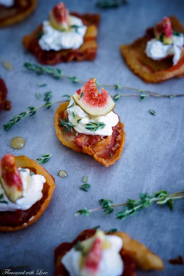 Rezeptbild: Bacon-Chip mit Feige
