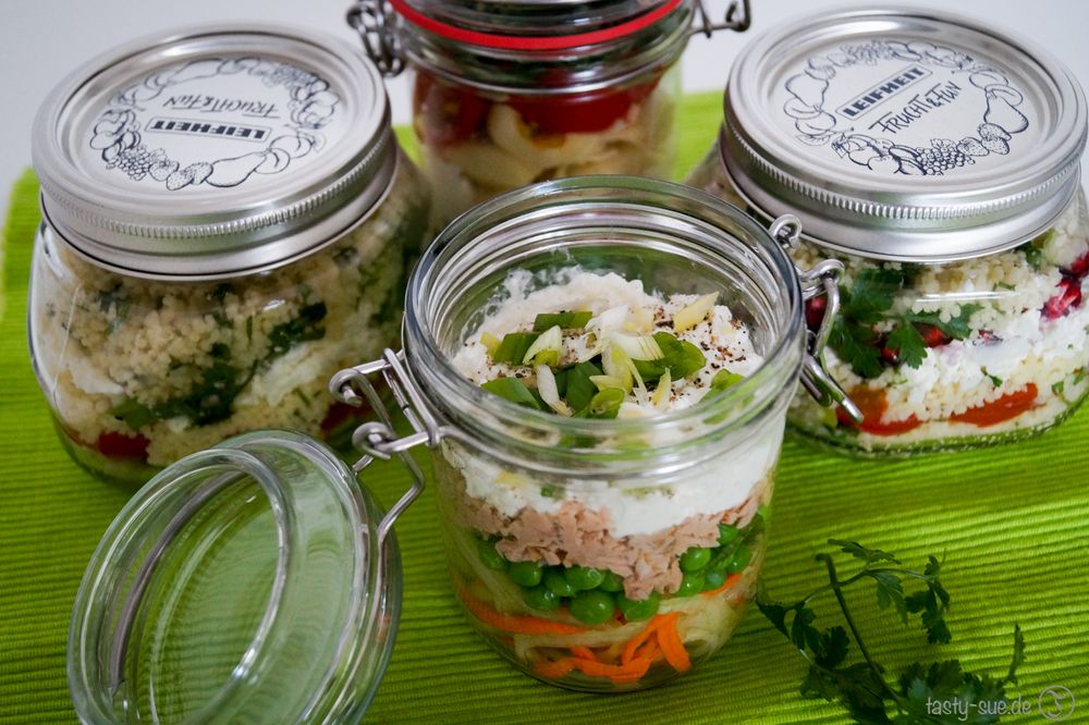 Rezeptbild: Mittagessen im Glas - die Alternative zur Kantine